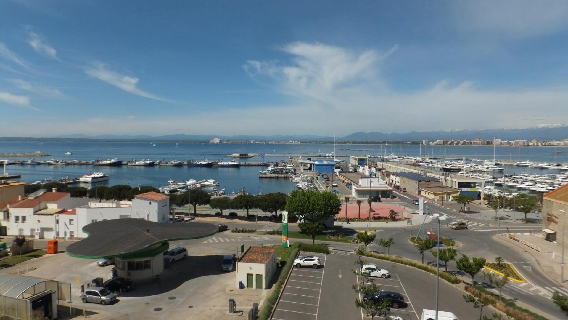 Roc Mar 2 5C - Apartamento Cerca Del Centro Y De La Playa - Terraza Con Vistas Al Mar Y Al Puerto Apartamento Roses Exterior foto